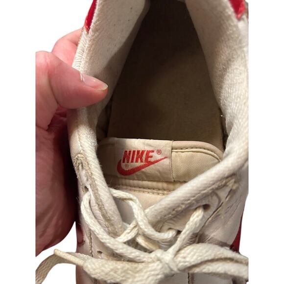 Vintage Nike Cortez sneakers 93-94 Forrest Gump white red and blue mens 10.5 VTG - Picture 12 of 14